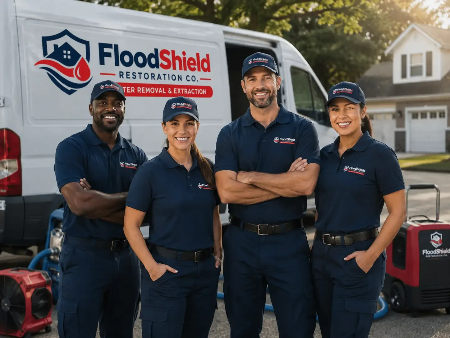 Flood Damage Restoration company in Four States, WV